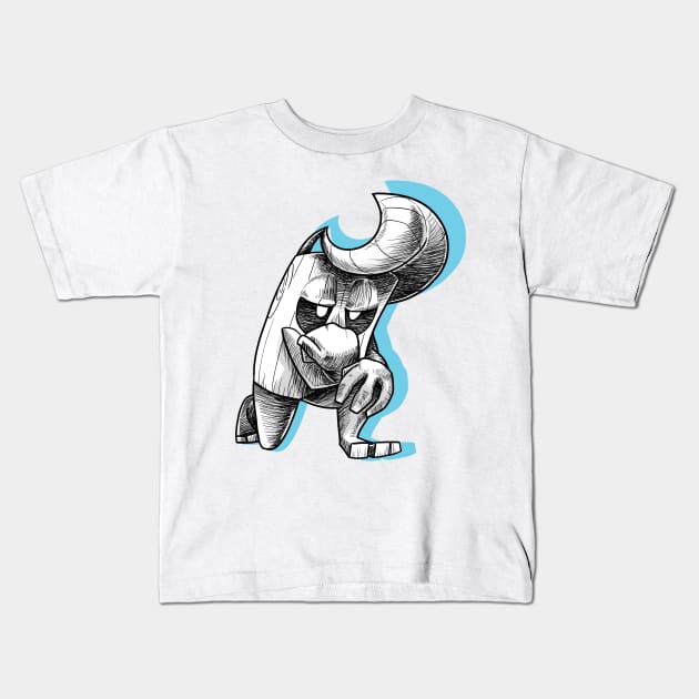 Eepê - Thinking Kids T-Shirt by Franklin Silva Art